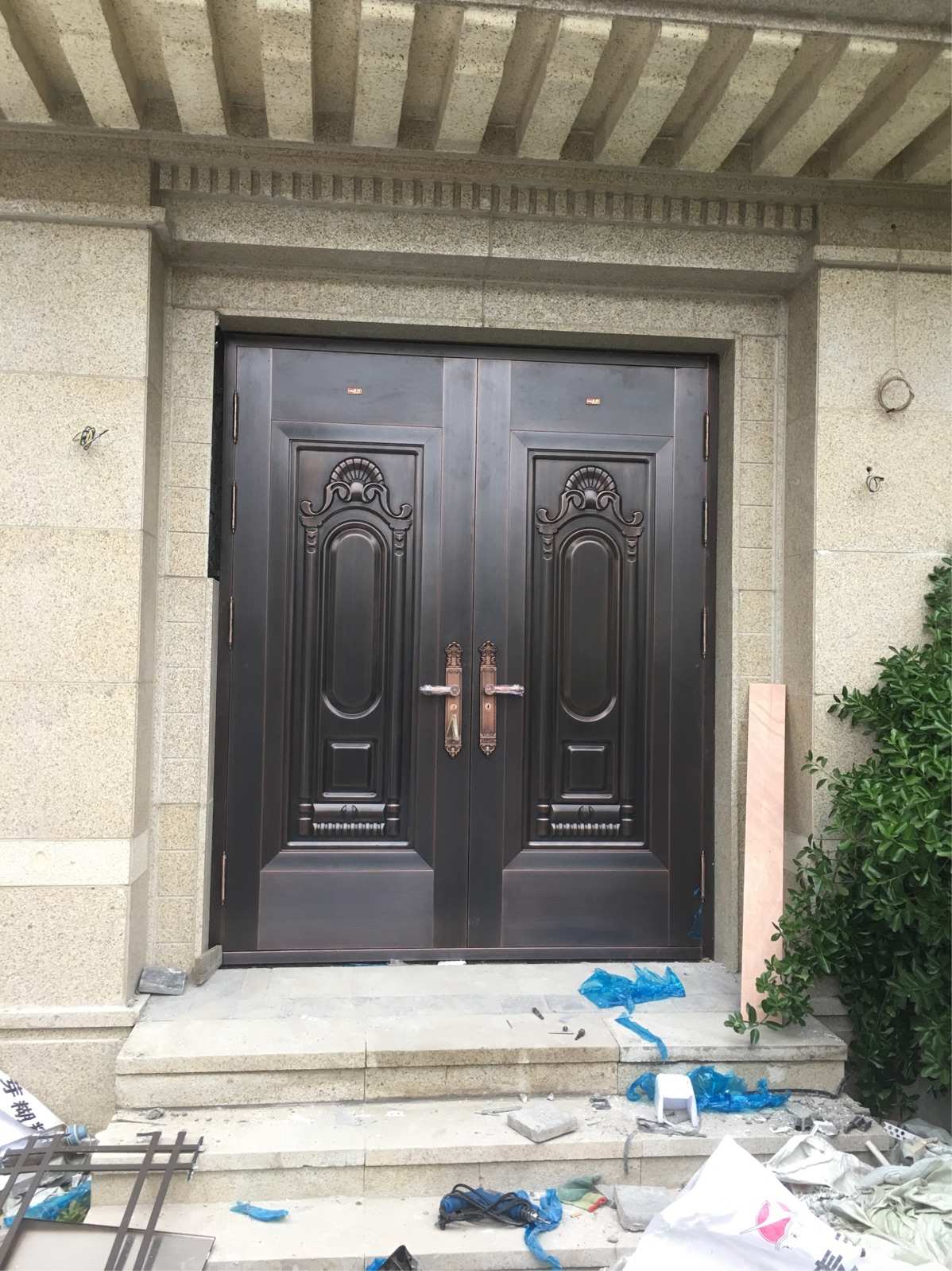 銅門安裝實拍圖 - 美篇