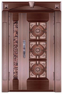 廠家直銷純銅別墅大門，真銅門與不銹鋼鍍銅門綜合解析