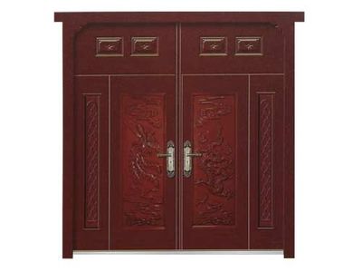 仿銅門烤漆技藝精妙絕倫 臨沂金玉彩堂門業銅門產品賞析